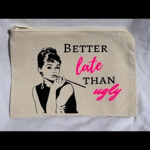 Audrey Hepburn makeup bag
